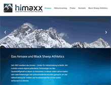 Tablet Screenshot of himaxx.de